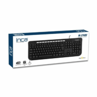 Clavier Filaire INCA IK-274QU – Noir – IK-274QU Tunisie