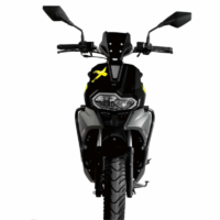 Scooter GSM BWX 125 cc – Noir Brillant – BWX-125-BK Tunisie