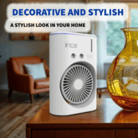 Ventilateur Portable Rechargeable Avec Reservoir D’eau Inca Fmi-10B – Noir – FMI-10B Tunisie
