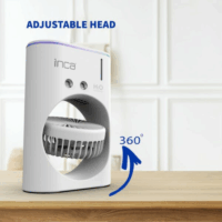 Ventilateur Portable Rechargeable Avec Reservoir D’eau Inca Fmi-10B – Noir – FMI-10B Tunisie