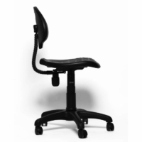 Chaise Tabouret Tulip Simple Base Noir – Noir Tunisie