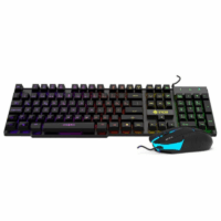 Ensemble Clavier + Souris Filaire Gamer INCA IKG-448 USB – Noir – IKG-448 Tunisie