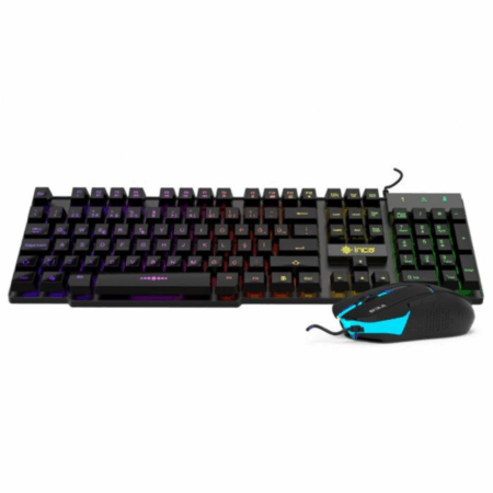 Ensemble Clavier + Souris Filaire Gamer INCA IKG-448 USB – Noir – IKG-448 Tunisie