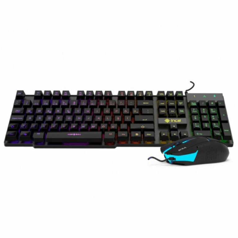 Ensemble Clavier + Souris Filaire Gamer INCA IKG-448 USB – Noir – IKG-448 Tunisie