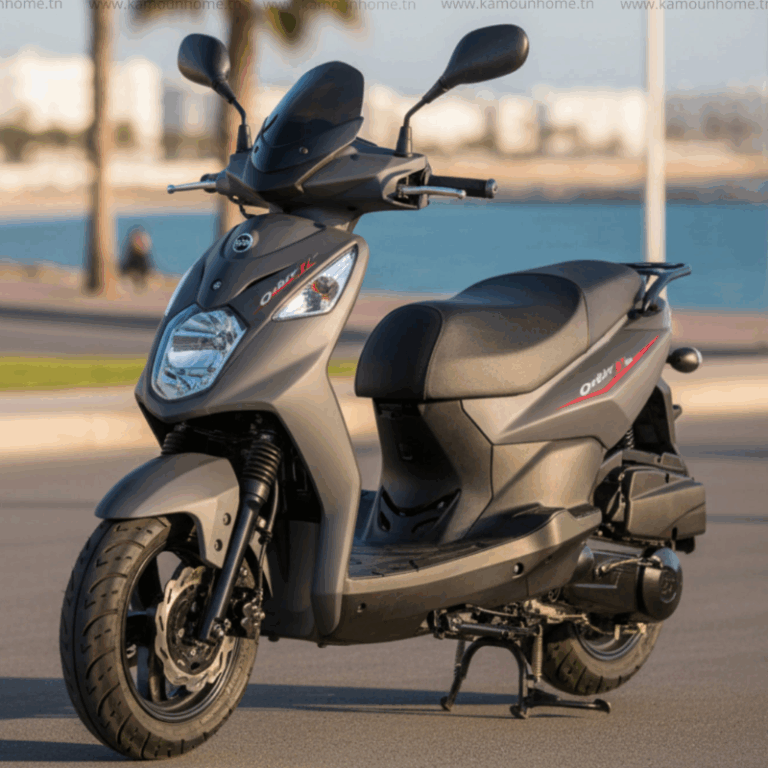 Scooter Sym Orbit II 125cc – Noir Tunisie