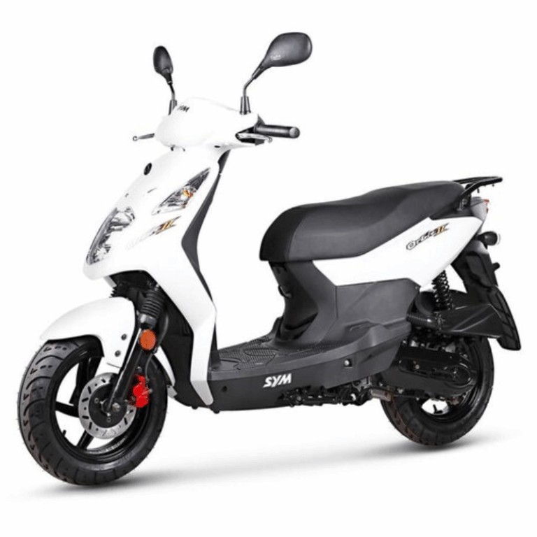 Scooter Sym Orbit II 125cc – Blanc Tunisie
