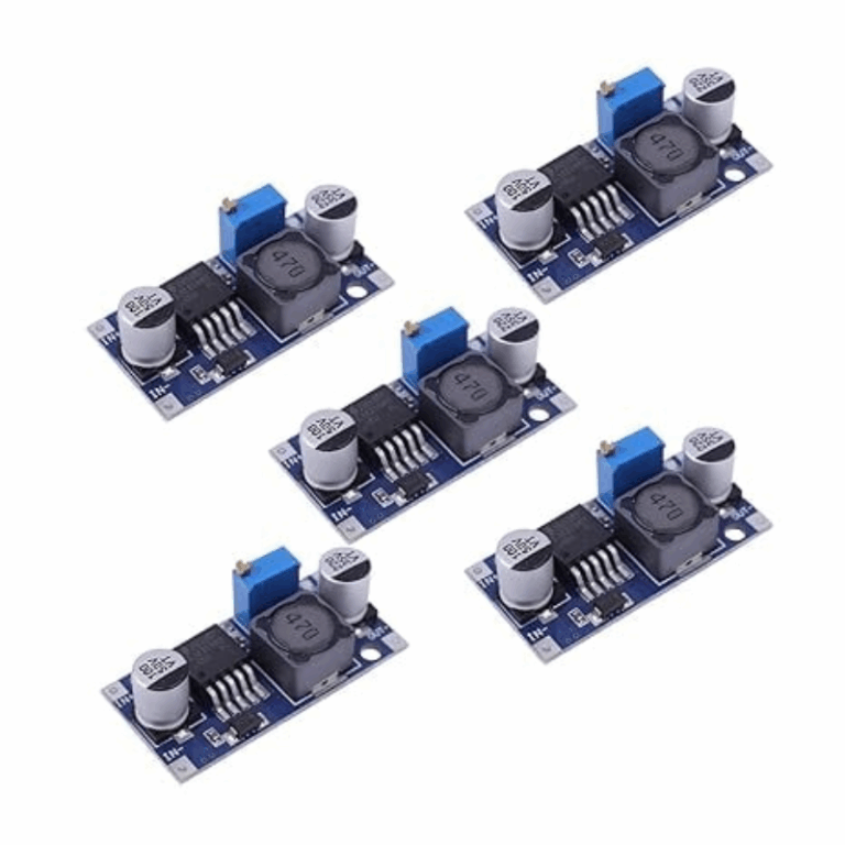 Lot de 5 pièces Module Convertisseur abaisseur de tension DC-DC LM2596S DC 3.2-46 to 1.25V-35V tension ajustable 3A Tunisie