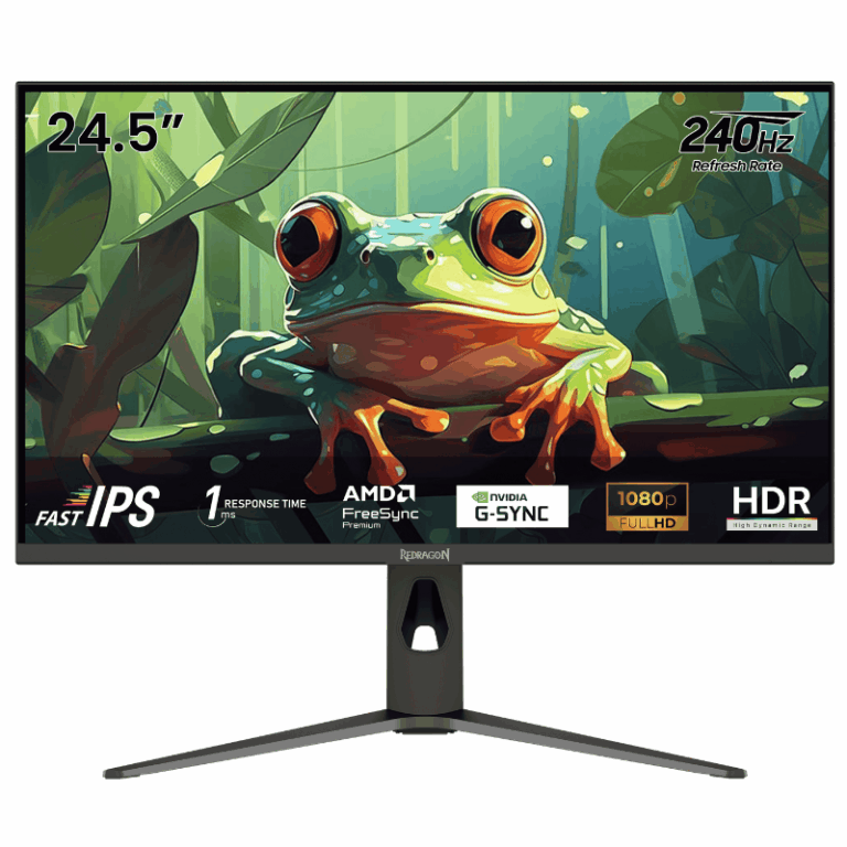 Ecran Gaming REDRAGON Hanmon 24.5″ FHD 240 Hz IPS – GMW2581SE Tunisie