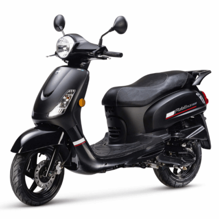 Scooter Sym Fiddle 125cc – Noir Mate Tunisie