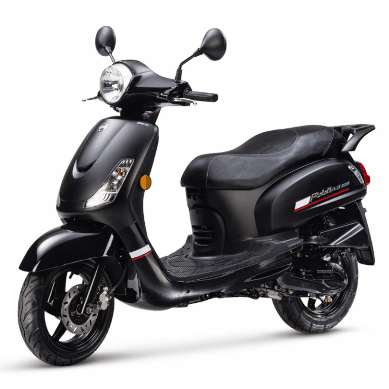 Scooter Sym Fiddle 125cc – Noir Mate Tunisie
