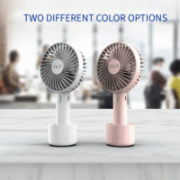 Mini Ventilateur Portable Rechargeable Inca FMI-12B – Rose -FMI-12P Tunisie