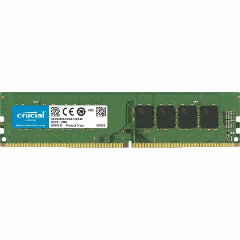 Barrette Mémoire Pour Pc De Bureau Crucial Ddr4 3200mhz 16gb -ct16g4dfra32a Tunisie