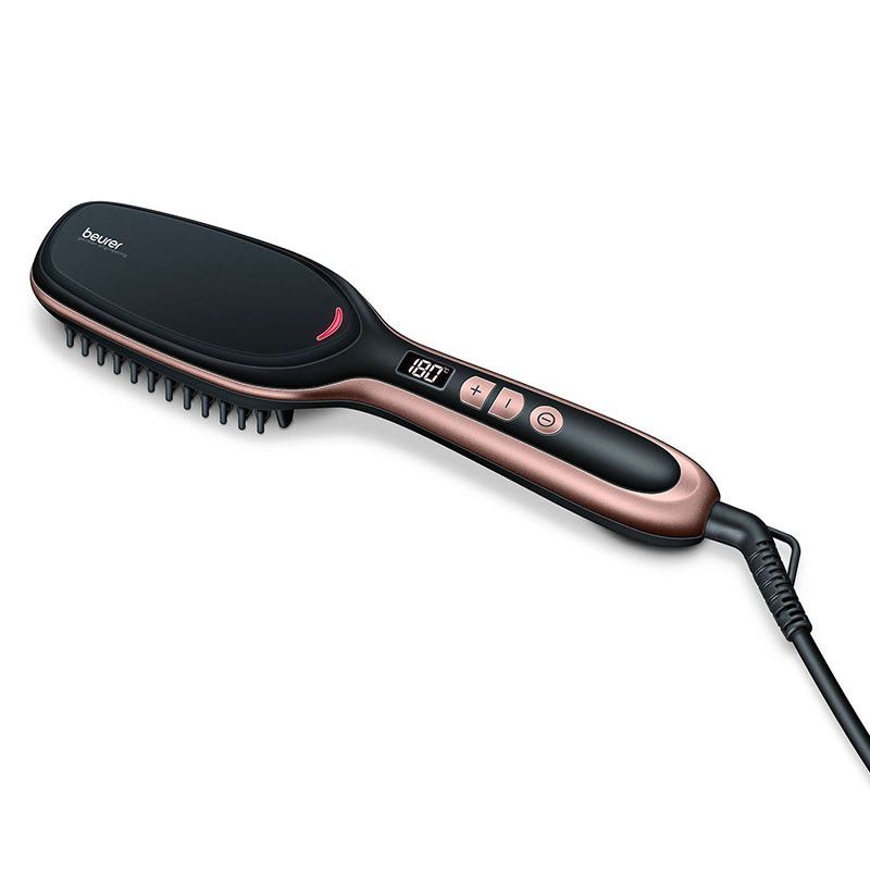Brosse Lissante Beurer HS60 Noir & Rose Gold Tunisie