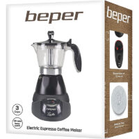 Cafetière Electrique BEPER 3 Tasses Lucilla BC040N Noir Tunisie