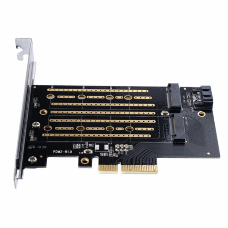 Carte PCI Expresse Pour Dual SSD M.2 NVMe Tunisie