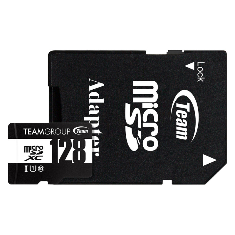 Carte mémoire TeamGroup Micro SDXC UHS-I U1 C10 128 Go – TUSDX128GCL10U03 Tunisie