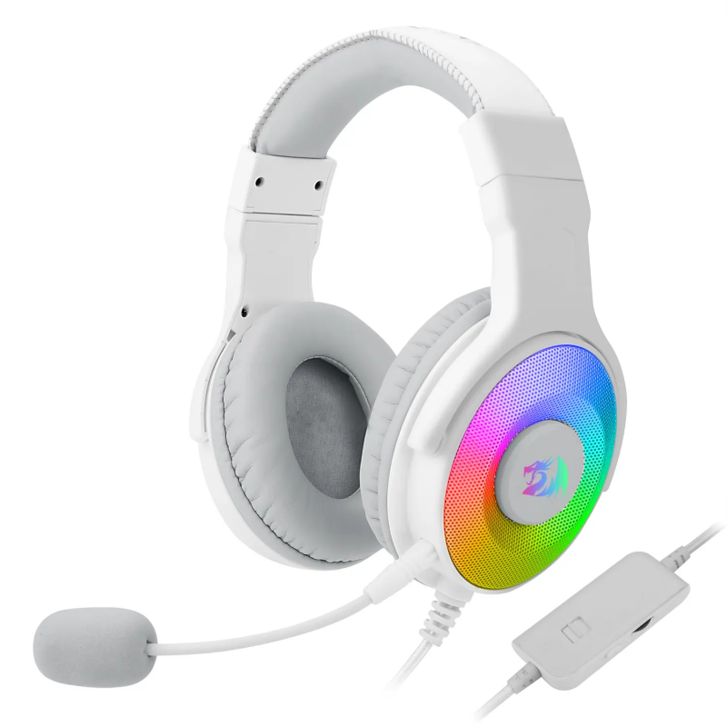 Casque Gamer Redragon Pandora H350 RGB Blanc Tunisie