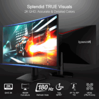 Ecran Gaming REDRAGON Opal II 27″ 2K 180 Hz IPS – GM27X5QIPS Tunisie