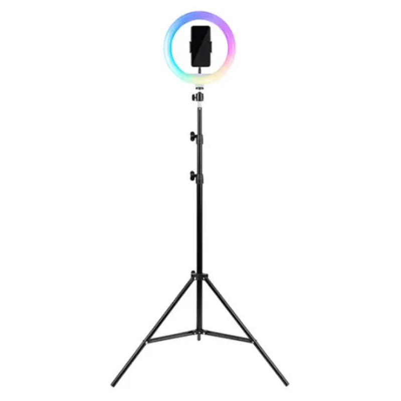 Anneau Lumiere Led Rgb Havit St7026 Avec Trepied Pour Smartphone – Noir -HV-ST7026 Tunisie