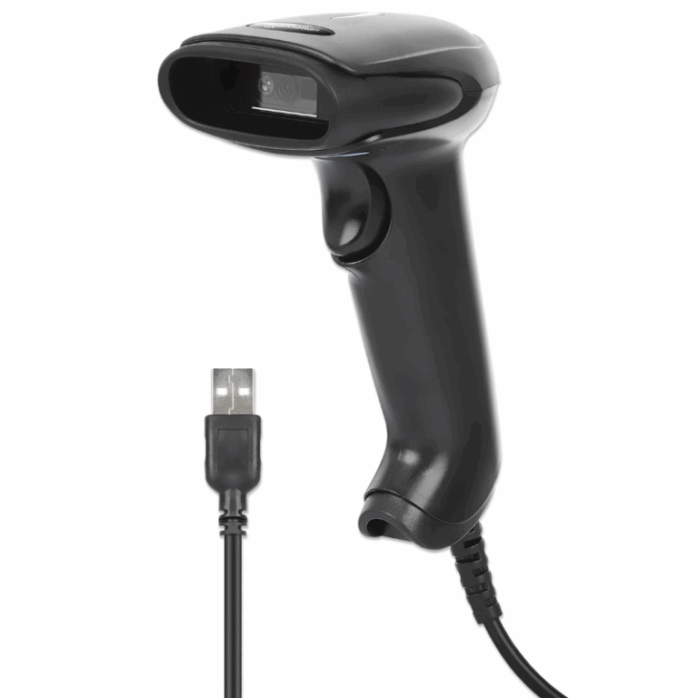 Lecteur De Codes-barres Manhatten Led 2d + Support Réglable -noir -153997+154192 Tunisie