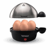 Cuiseur À Œufs Électrique Techwood TO-007 Noir & Inox Tunisie