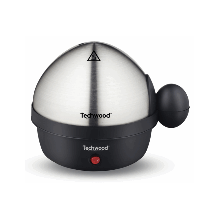 Cuiseur À Œufs Électrique Techwood TO-007 Noir & Inox Tunisie
