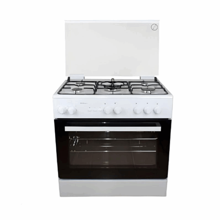 Cuisinière à Gaz Sotacer SF8500W 5 Feux 80 cm Blanc Tunisie