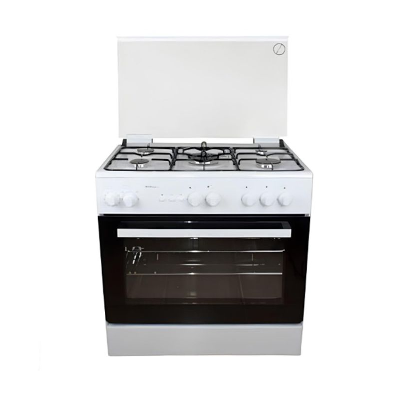 Cuisinière à Gaz Sotacer SF8500W 5 Feux 80 cm Blanc Tunisie