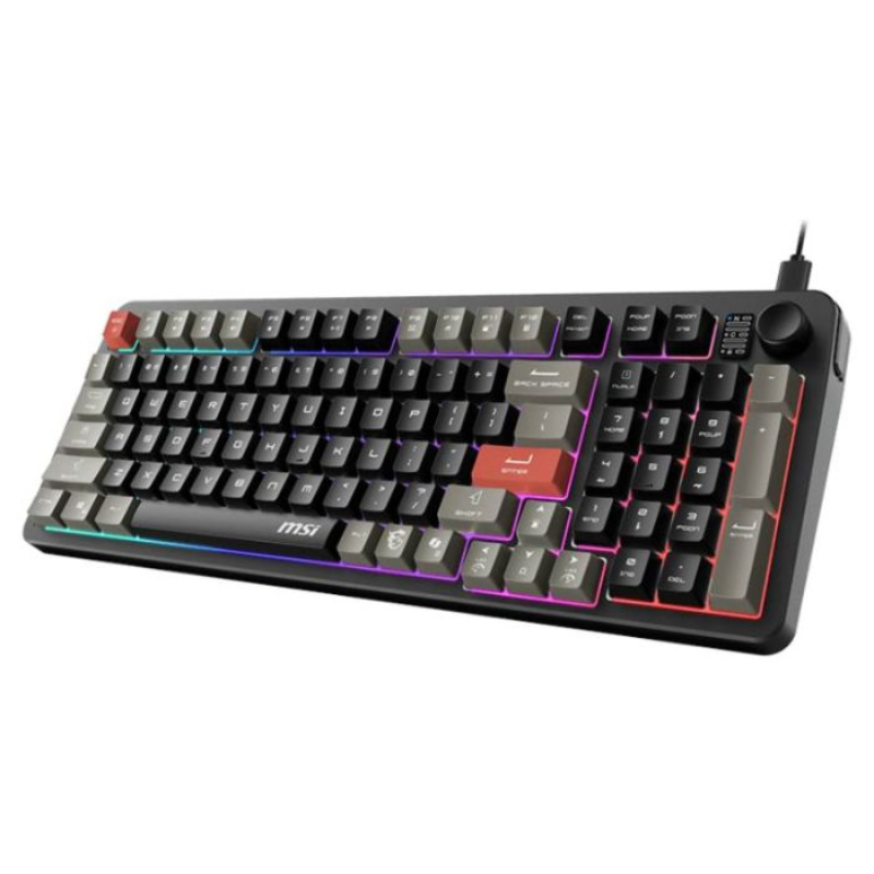 Clavier Gaming MSI FORGE GK110 Noir – S11-04FR254-HH9 Tunisie