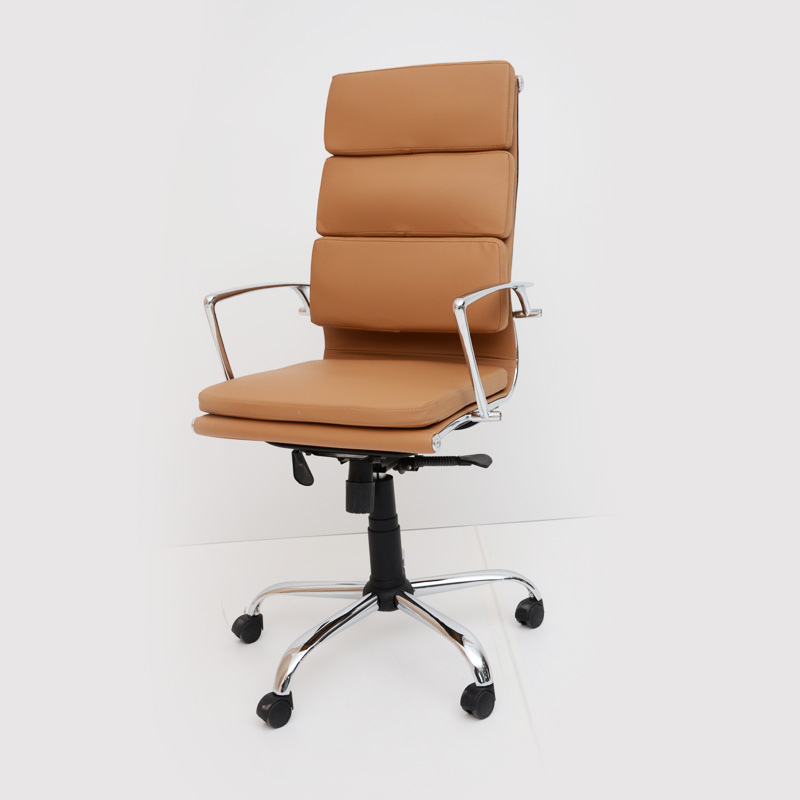 Chaise de bureau Tempo hd – base chrome Tunisie