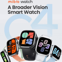 Montre Connectée Mibro C4 – Noir -XPAW021-BK Tunisie