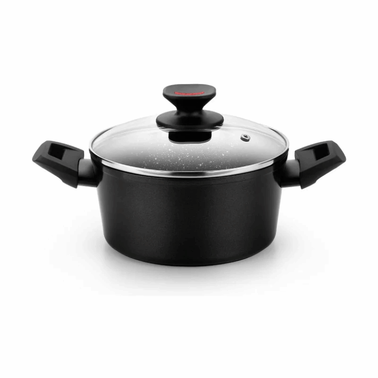 Faitout Haute Monix Titan Rock 20 Cm 4 mm M810320 Noir Tunisie