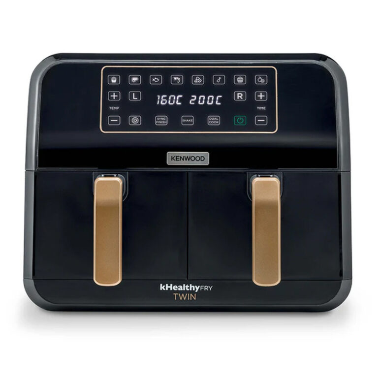 Friteuse Sans Huile Kenwood kHealthy Fry Dual 8L HFP70.000BK Noir Tunisie