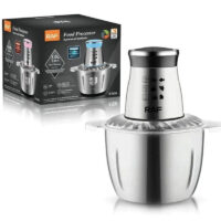 Hachoir Électrique RAF R.7030 1000 W Silver Tunisie