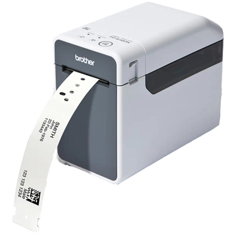 Imprimante D’étiquettes Professionnelle De Bracelets Pour Patients Brother Td-2130nhc Tunisie