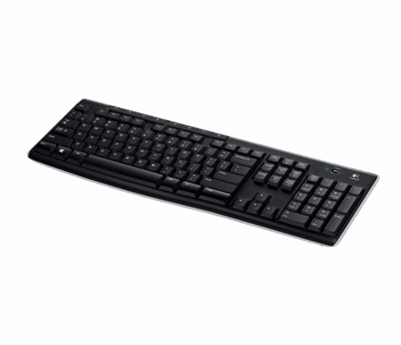 Clavier Sans Fil Multimédia Logitech K270 -Noir -920-003748 Tunisie