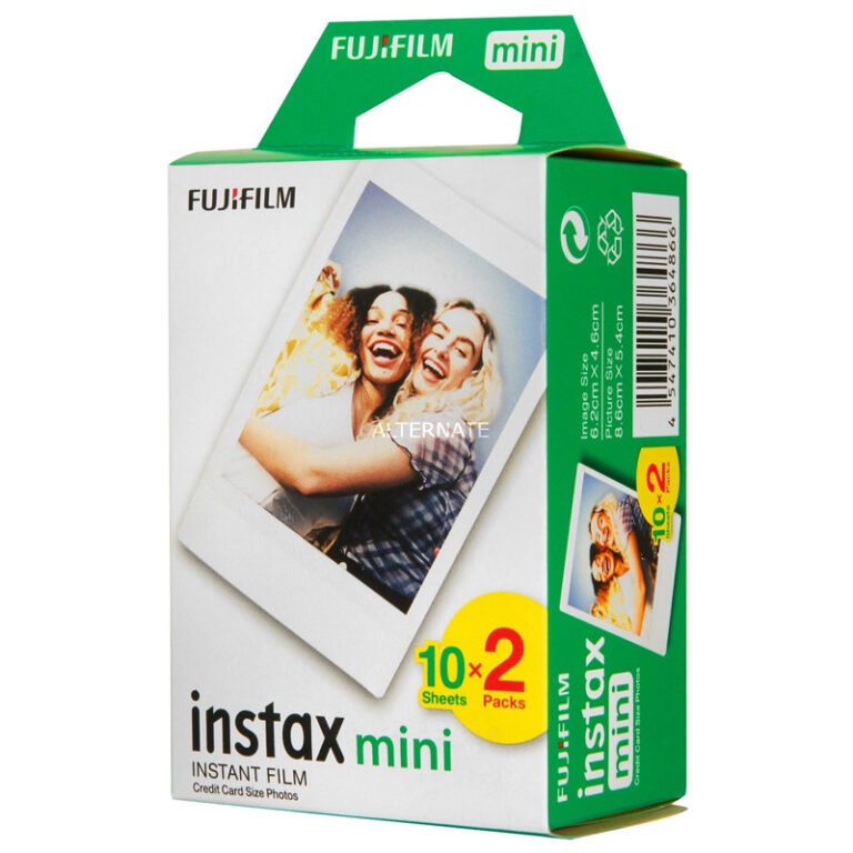 Pack de 20 Films Photo FUJIFILM Instax Mini – PHO-FUJI-ACC03 Tunisie