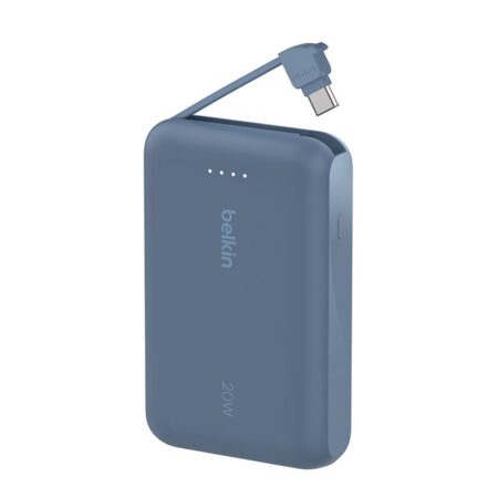 Power Bank Belkin BoostCharge 10 000 mAh 20 W – BPB021HQBL Tunisie