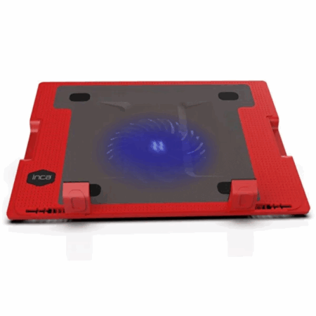 Refroidisseur Pc Portable Inca Inc-341fxk -Rouge Tunisie