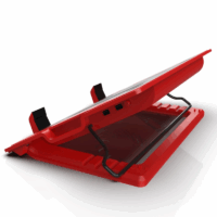 Refroidisseur Pc Portable Inca Inc-341fxk -Rouge Tunisie
