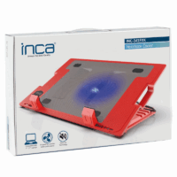 Refroidisseur Pc Portable Inca Inc-341fxk -Rouge Tunisie