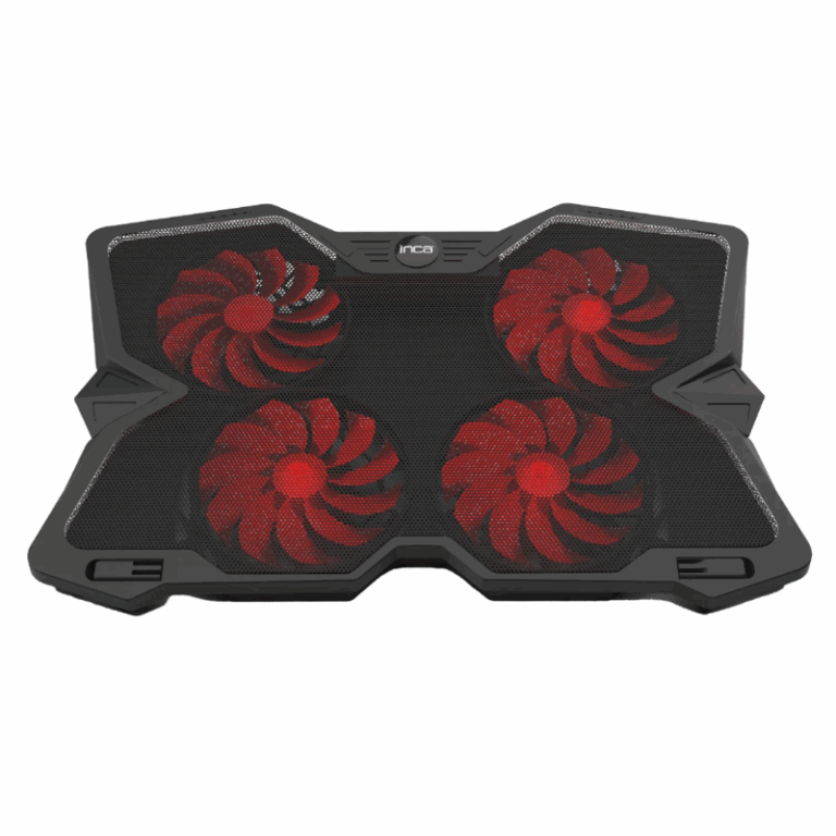 Refroidisseur Pc Portable Inca Inc-3280 – Noir & Rouge Tunisie