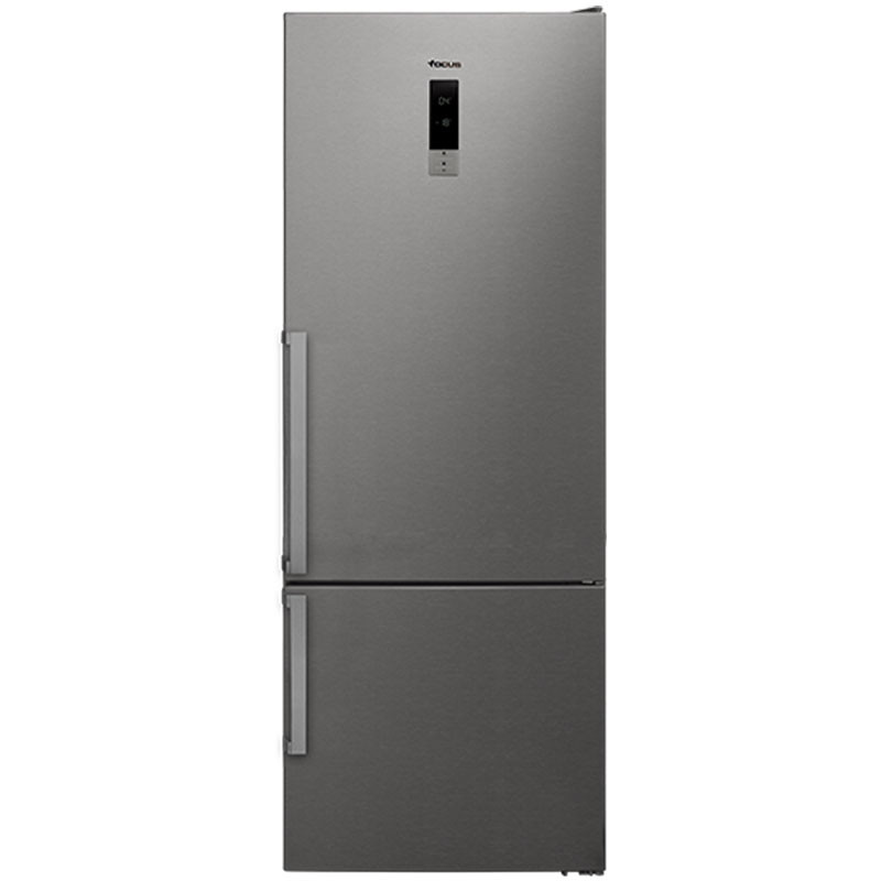 Réfrigérateur Combiné Focus Avec Afficheur 500 L QUADRA.4870 Inox Tunisie