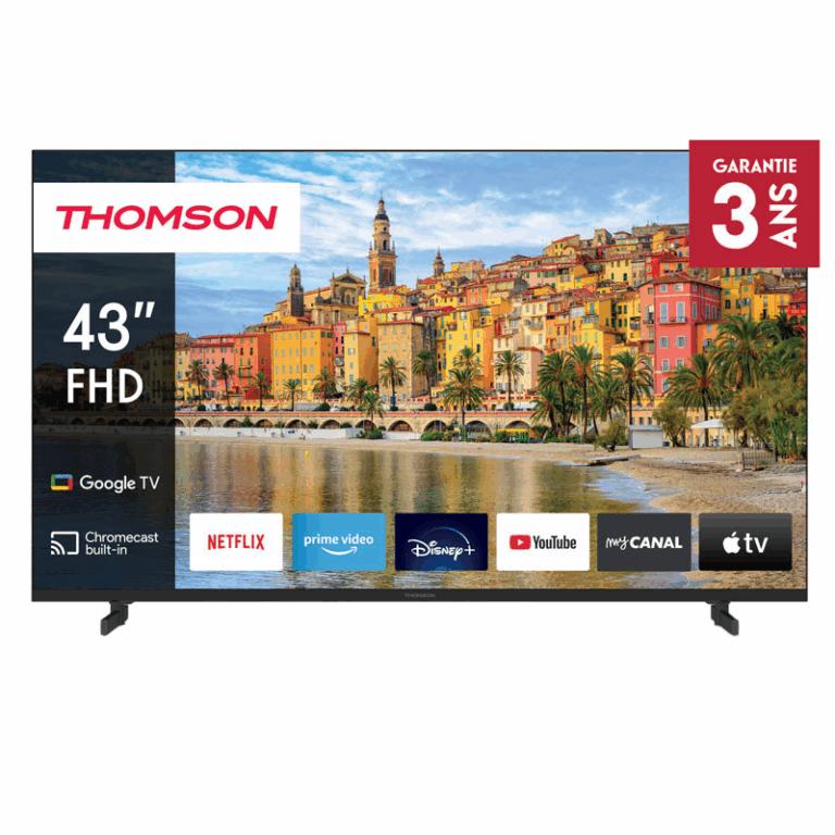 Téléviseur Thomson 43FG2S14 FHD Smart Google TV Noir Tunisie