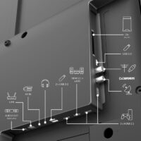Téléviseur Thomson 50QG6C14 Smart QLED Plus Google TV Noir Tunisie