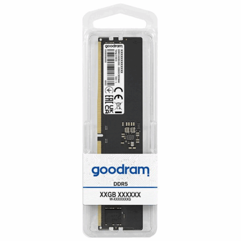 Barette mémoire Goodram Ddr5 16g 4800mhz Cl40 -gr4800d564l40s/16g Tunisie