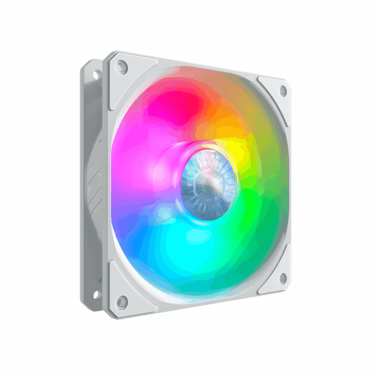 Ventilateur Cooler Master Sickleflow 120 ARGB White Edition Tunisie