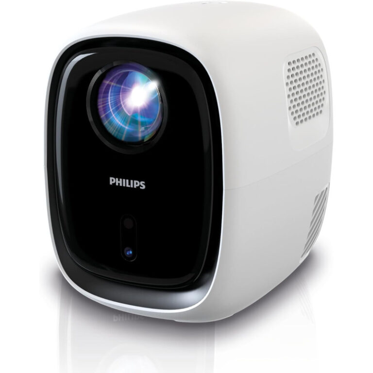Vidéoprojecteur Philips NeoPix 130W Smart HD Blanc – NPX130W-INT Tunisie