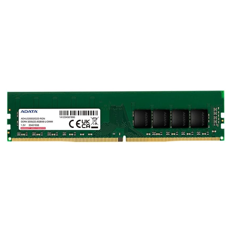Barrette Mémoire ADATA 32Go DDR4 U-Dimm – AD4U320032G22-SGN Tunisie
