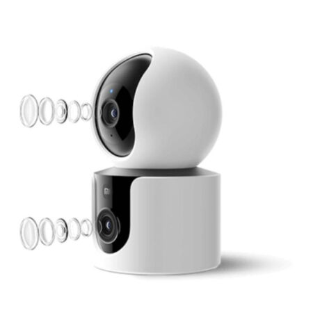 Caméra De Surveillance Interne XIAOMI C300 Dual EU Smart 3MP – Blanc – 58699 Tunisie